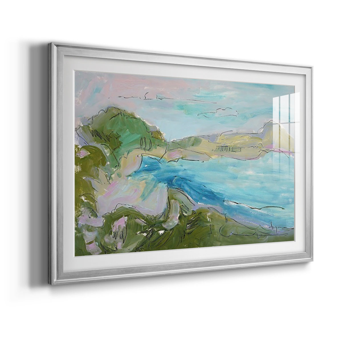 Landing Strip Premium Framed Print - Ready to Hang