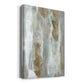 Textured Neutrals & Gold I Premium Gallery Wrapped Canvas - Ready to Hang