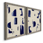 Fragment Abstraction I - Premium Framed Canvas 2 Piece Set - Ready to Hang