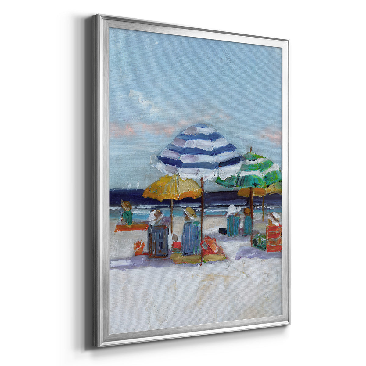 A Day Dream II - Modern Framed Canvas Print