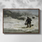 Tøsne, 1895 - Floater Framed Canvas Print