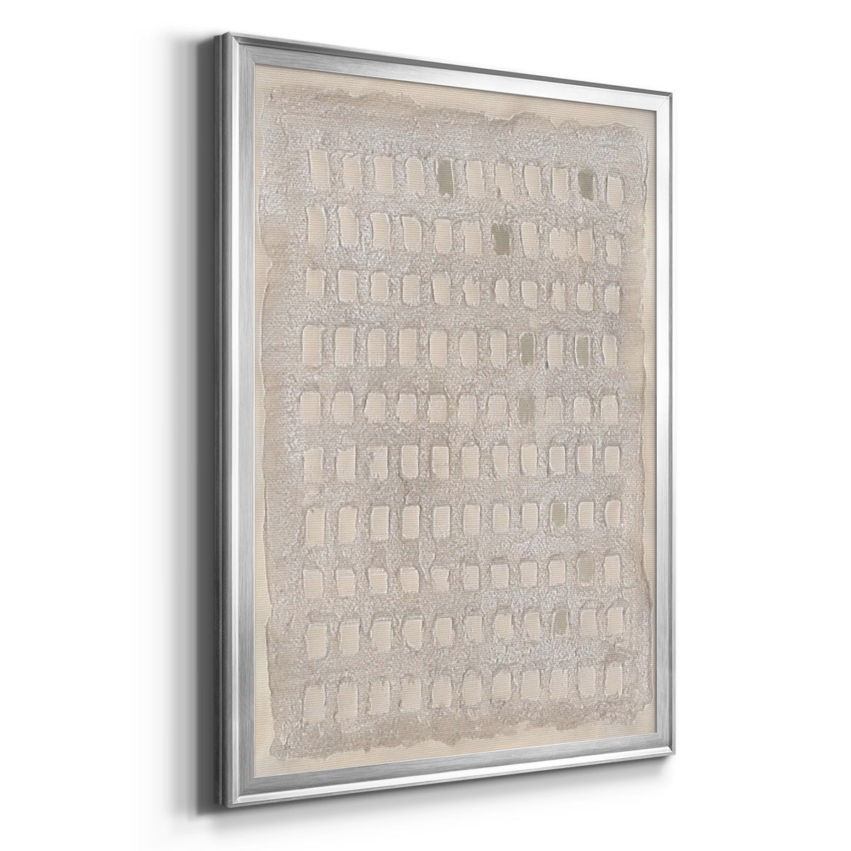 Pearl Punch Card II - Modern Framed Canvas Print