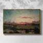 The Marshes at Rhode Island, 1866 - Floater Framed Canvas Print