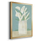 Muted Spring Arrangement IV - Modern Framed Canvas Print