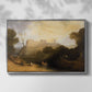Linlithgow Palace, c. 1807 - Floater Framed Canvas Print