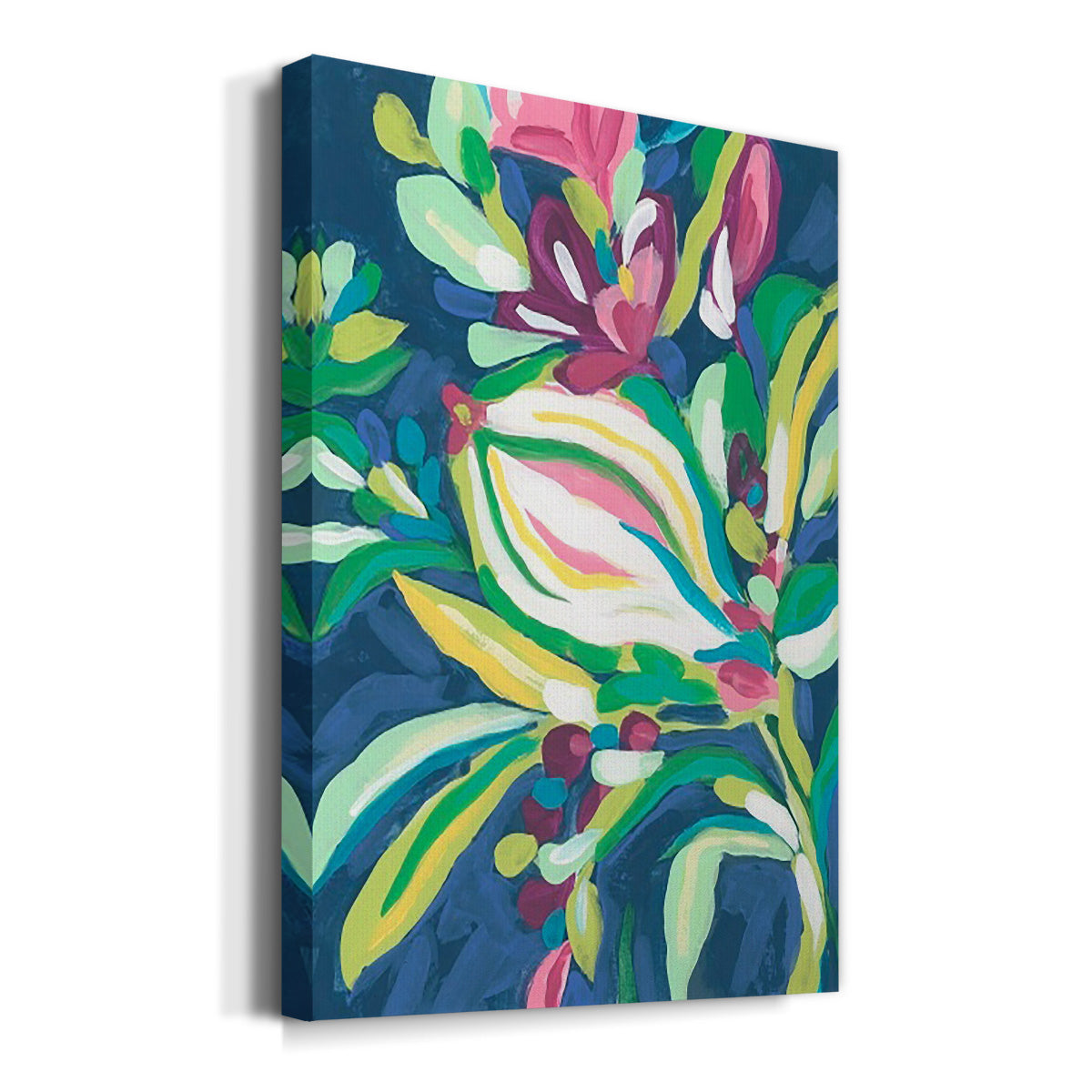 Blue Tropics II - Canvas Art Print