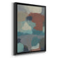 Floating By I - Modern Framed Canvas Print