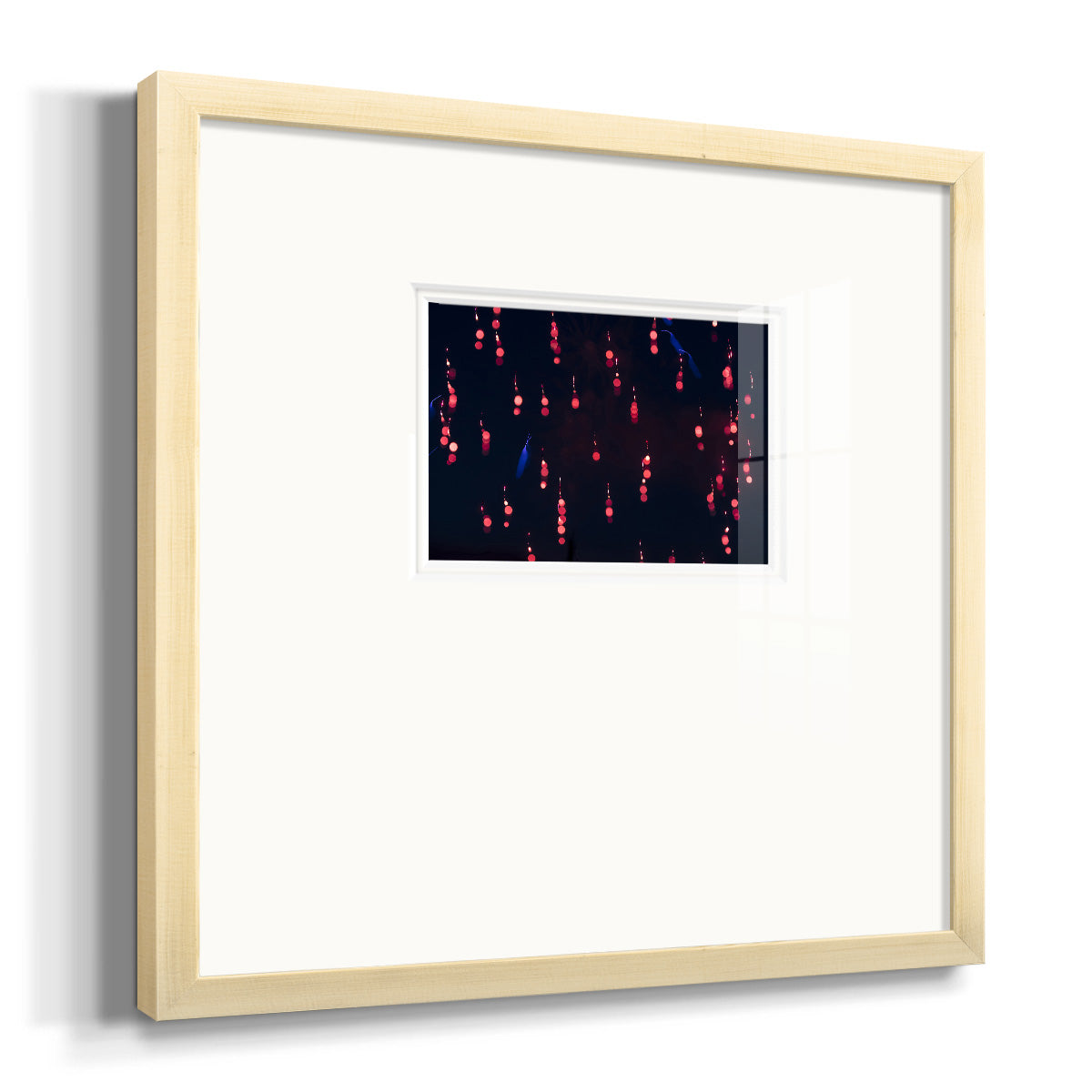 Crimson Constellation Premium Framed Print Double Matboard