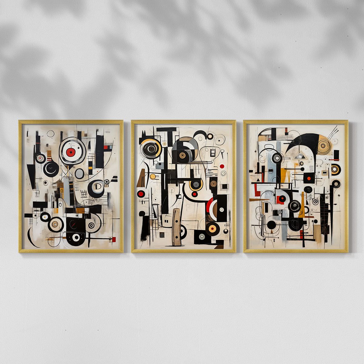 Abstract Series CLXVIII - Restickable Framed Art Set