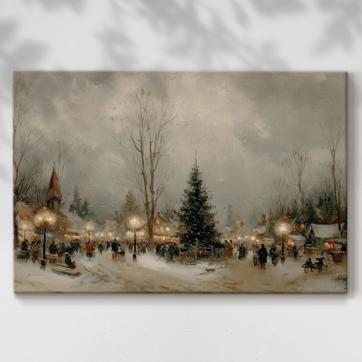 Honeyed Morning at Twilight - Canvas Art Print