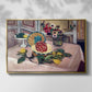 Still Life with Pineapple and Lemons, 1925 - Floater Framed Canvas Print