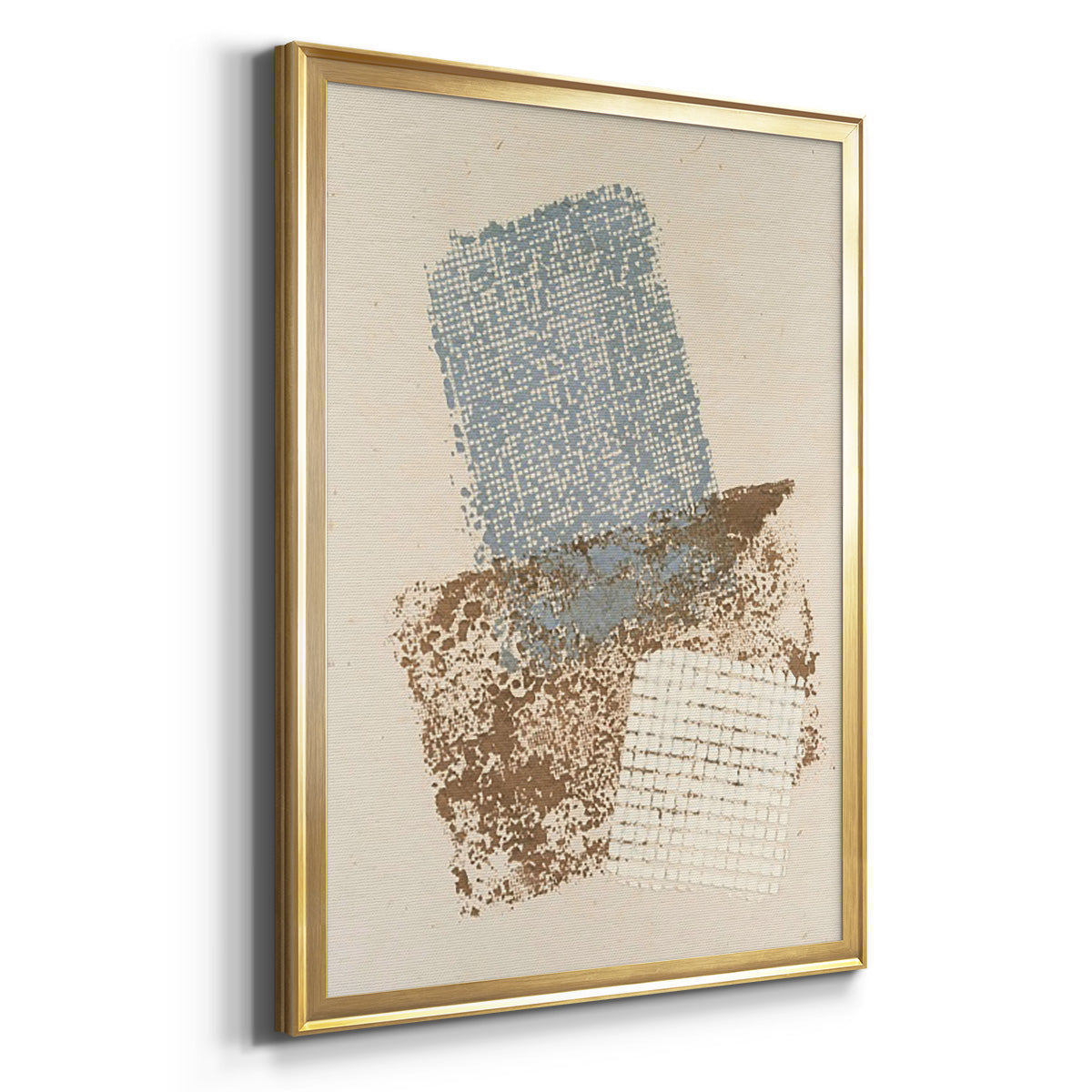 Embellished Scrim II - Modern Framed Canvas Print