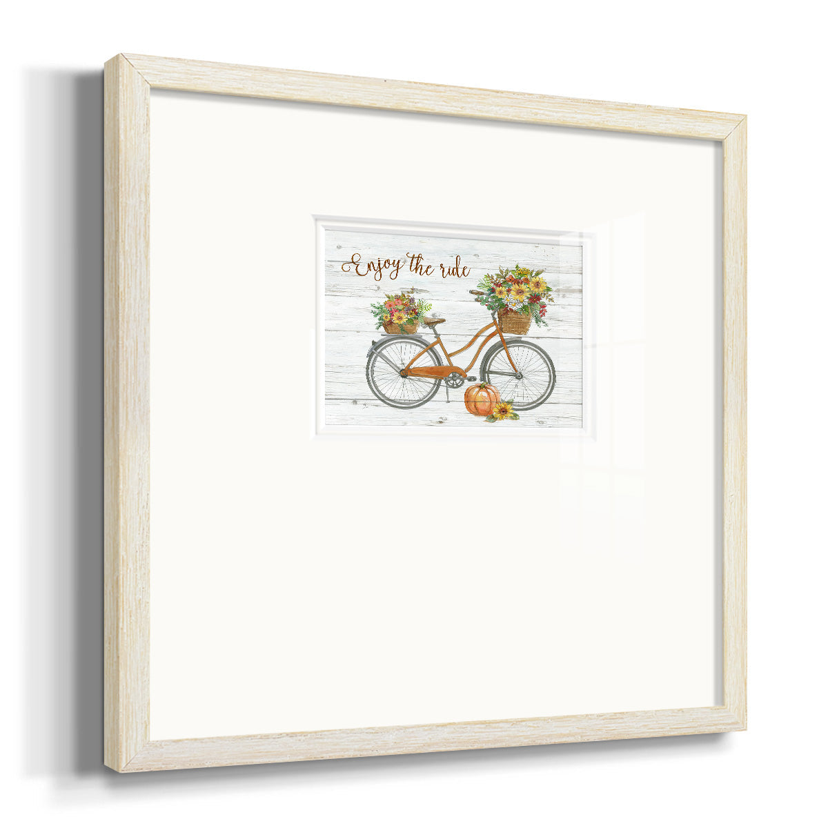 Harvest Bike Premium Framed Print Double Matboard