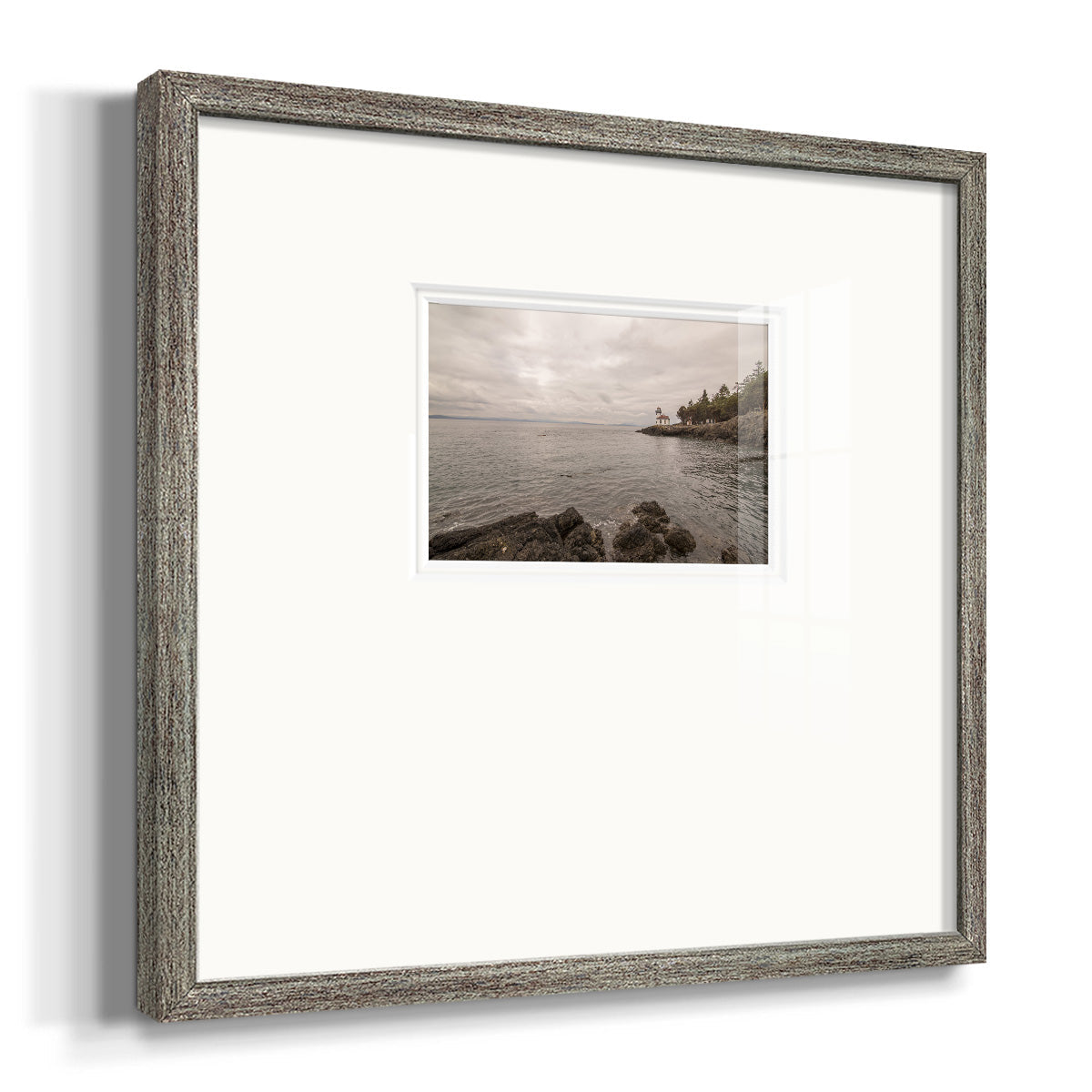 Solitary- Premium Framed Print Double Matboard