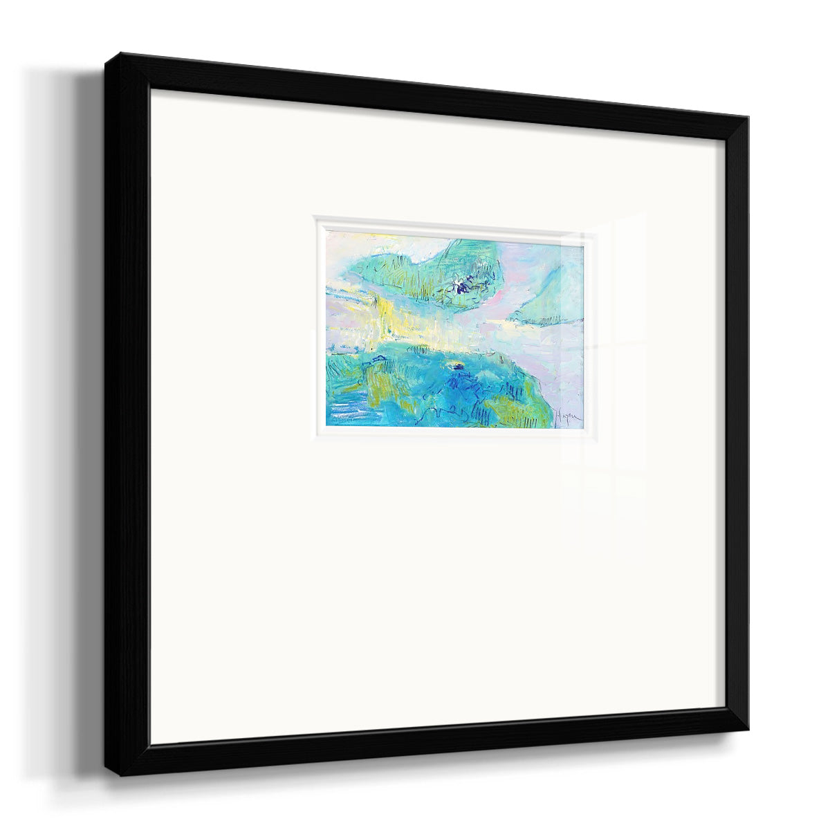 Smooth Sailing in the Heartland Premium Framed Print Double Matboard