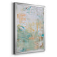 Island Jungle - Modern Framed Canvas Print