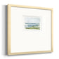 Coastline Splash I Premium Framed Print Double Matboard