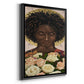 Meditation I - Modern Framed Canvas Print