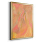 Peach Bliss IV - Modern Framed Canvas Print