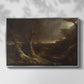 Tornado in an American Forest, 1835 - Floater Framed Canvas Print