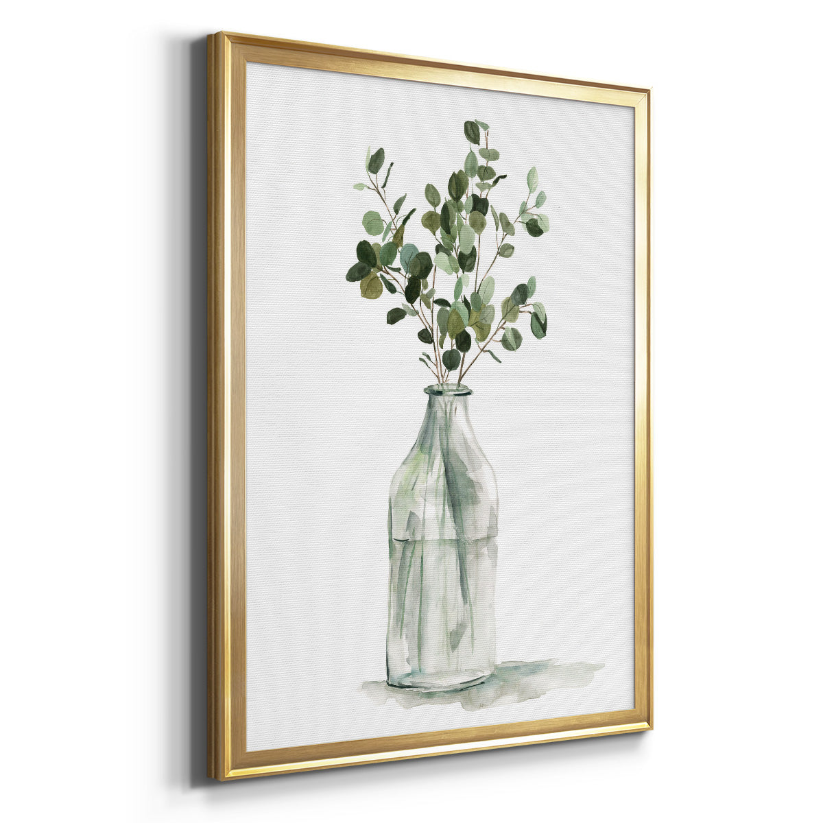 Botanical Arrangement II - Modern Framed Canvas Print