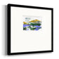 Silent Mountain VI Premium Framed Print Double Matboard