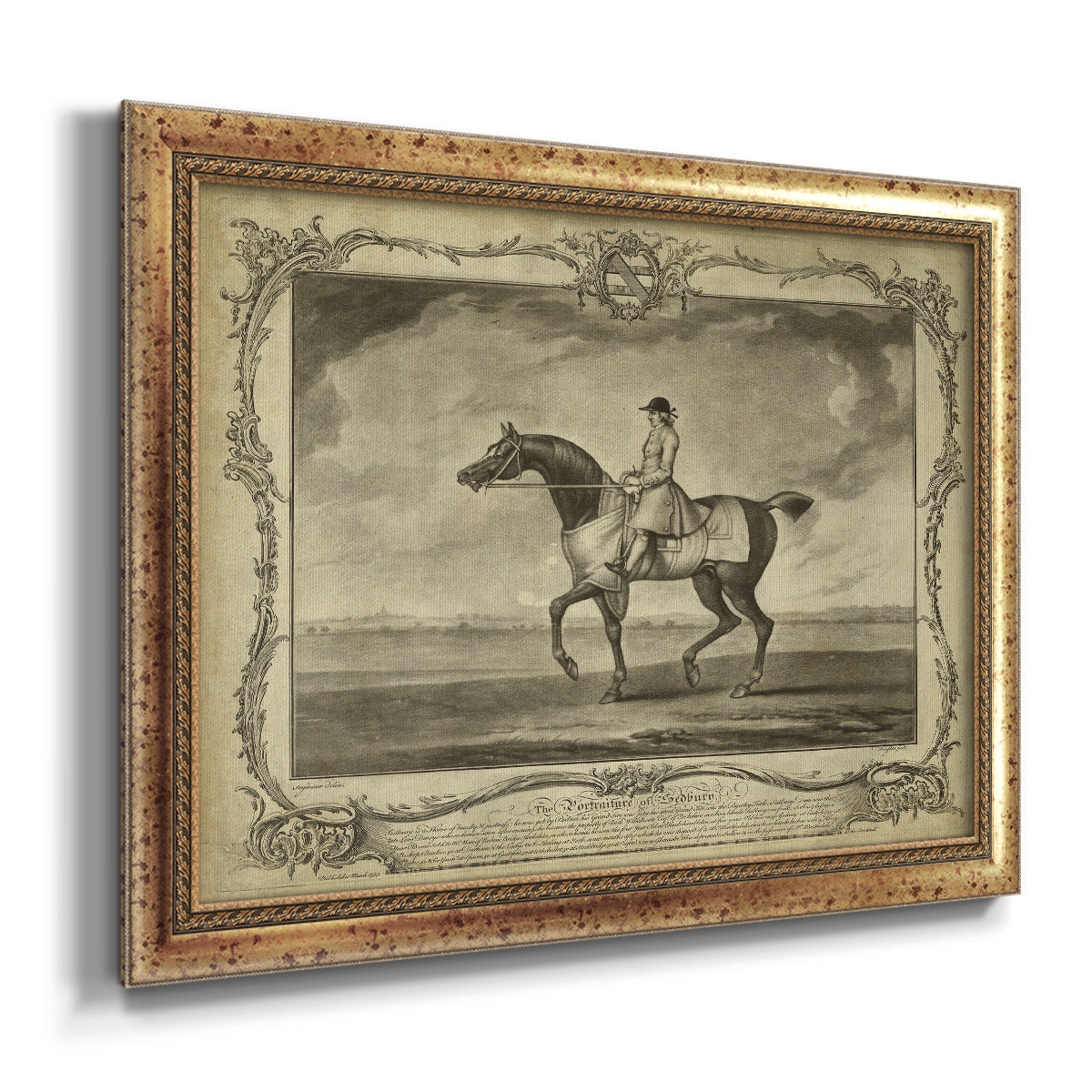 Distinguished Horses II Premium Framed Canvas- Ready to Hang