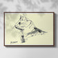 Cat (Le chat), c. 1961 - Floater Framed Canvas Print