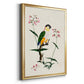 Bird in Habitat IV - Modern Framed Canvas Print