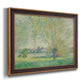The Willows, 1880 - Ornate Framed Canvas Print