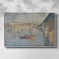 Le Clipper, Asnières, 1887 - Floater Framed Canvas Print