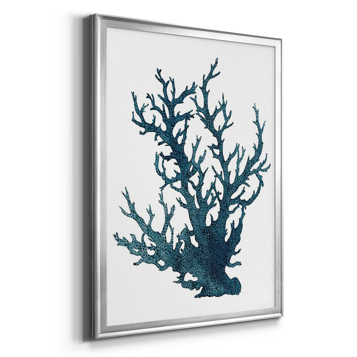 Coral Souvenirs IV - Modern Framed Canvas Print