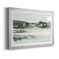 Turquoise Marsh II - Modern Framed Art Print