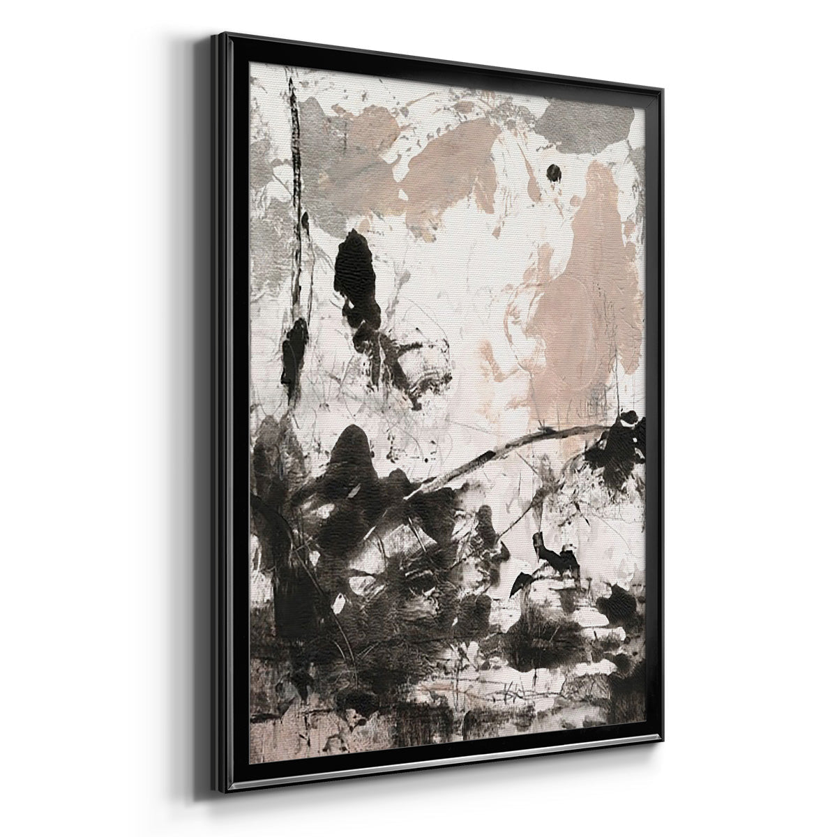 Disarray II - Modern Framed Canvas Print