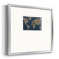 Navy Atlas Premium Framed Print Double Matboard