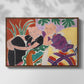The Conversation, 1938 - Floater Framed Canvas Print