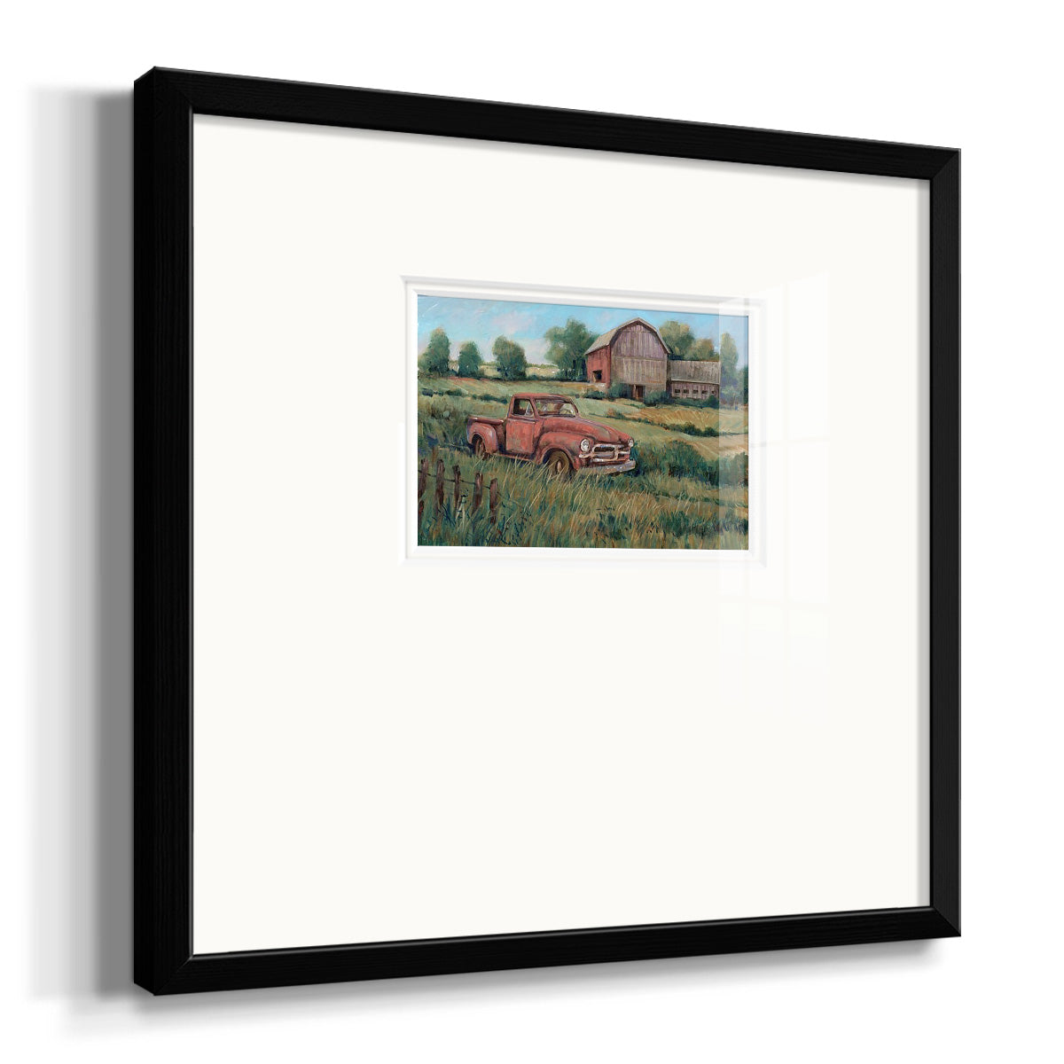 Rusting Away II Premium Framed Print Double Matboard