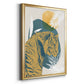 Jungle Cat I - Modern Framed Canvas Print