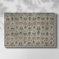 Long Cushion Cover (Printed Textile), c. 1600 - Floater Framed Canvas Print