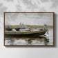 Boys in a Dory, 1873 - Floater Framed Canvas Print