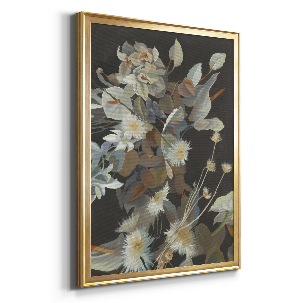 Turn a New Leaf - Modern Framed Canvas Print