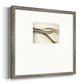 Catching a Metallic Wave Premium Framed Print Double Matboard