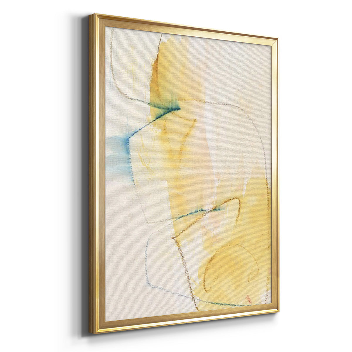 Barxan I - Modern Framed Canvas Print