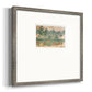 Wooded Tapestry Premium Framed Print Double Matboard