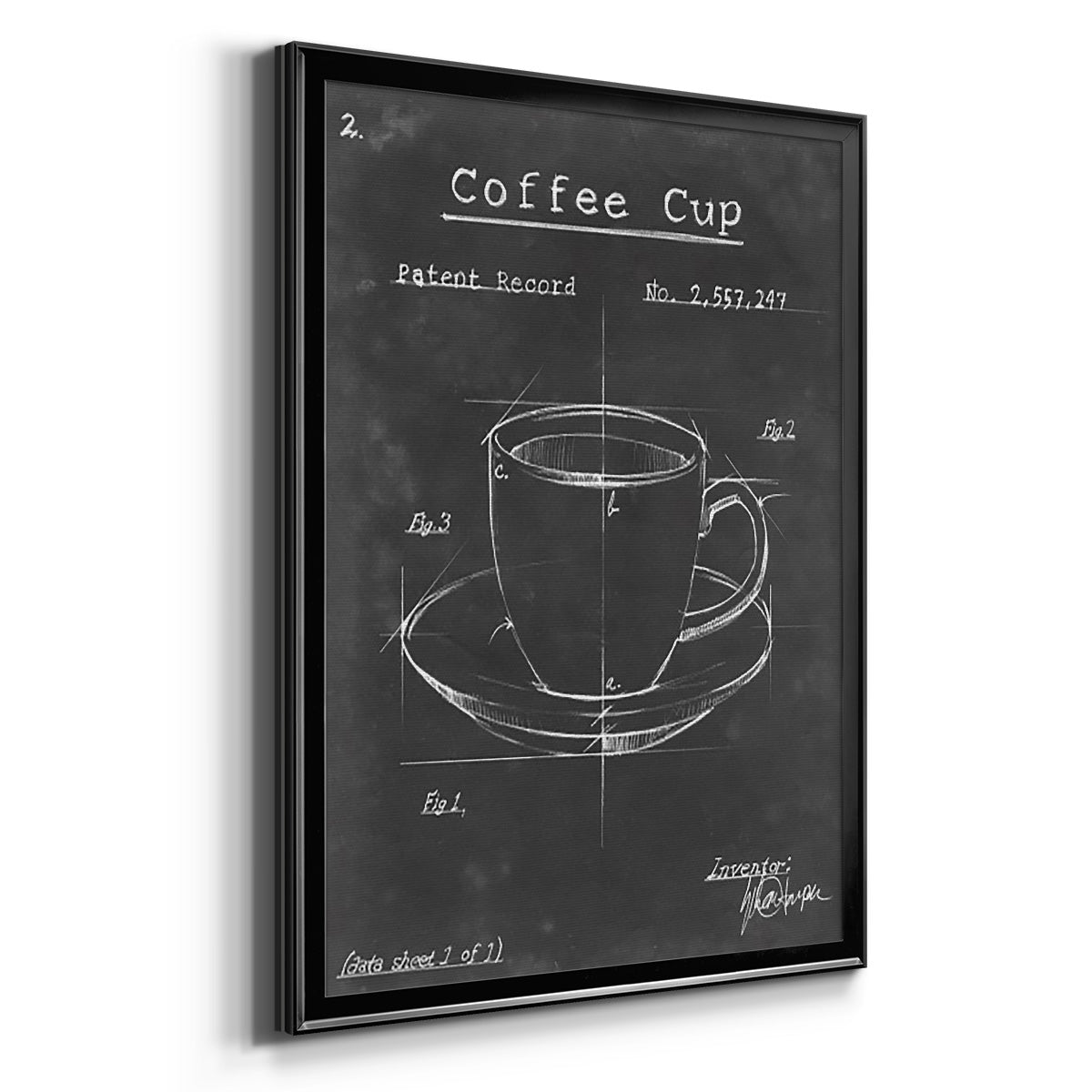 Morning Routine II - Modern Framed Canvas Print