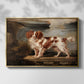 Portrait of Dash, a Favourite Spaniel, Property of Lady Frances Vane-Tempest, 1819 - Floater Framed Canvas Print