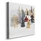 Christmas Chalet I-Premium Gallery Wrapped Canvas - Ready to Hang