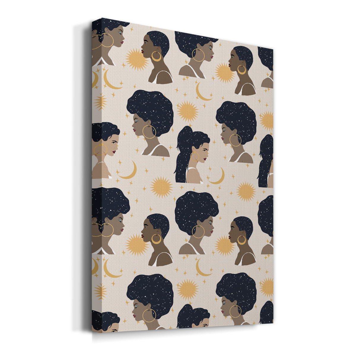 Heavenly Hair Collection E Premium Gallery Wrapped Canvas - Ready to Hang