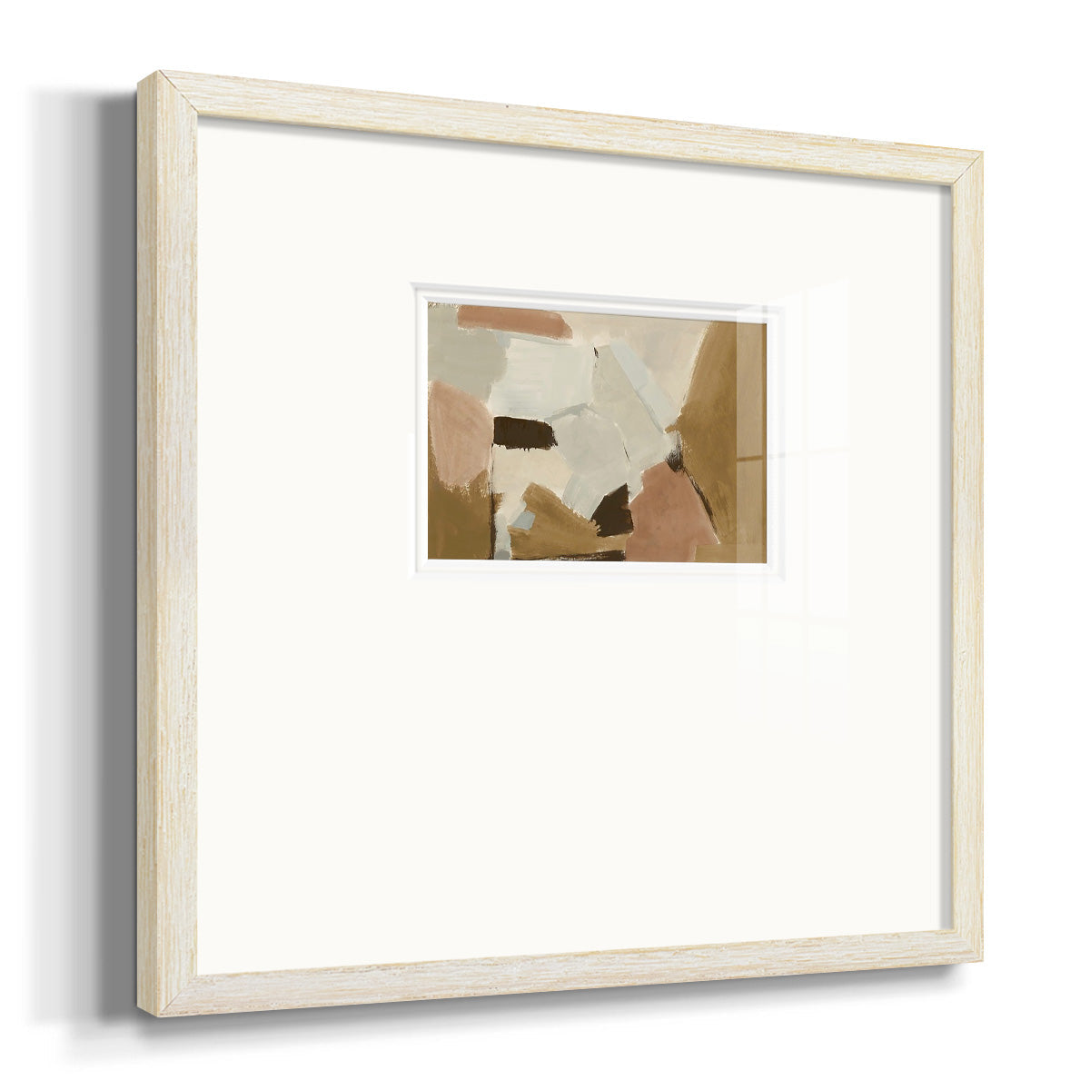 Almondine I Premium Framed Print Double Matboard