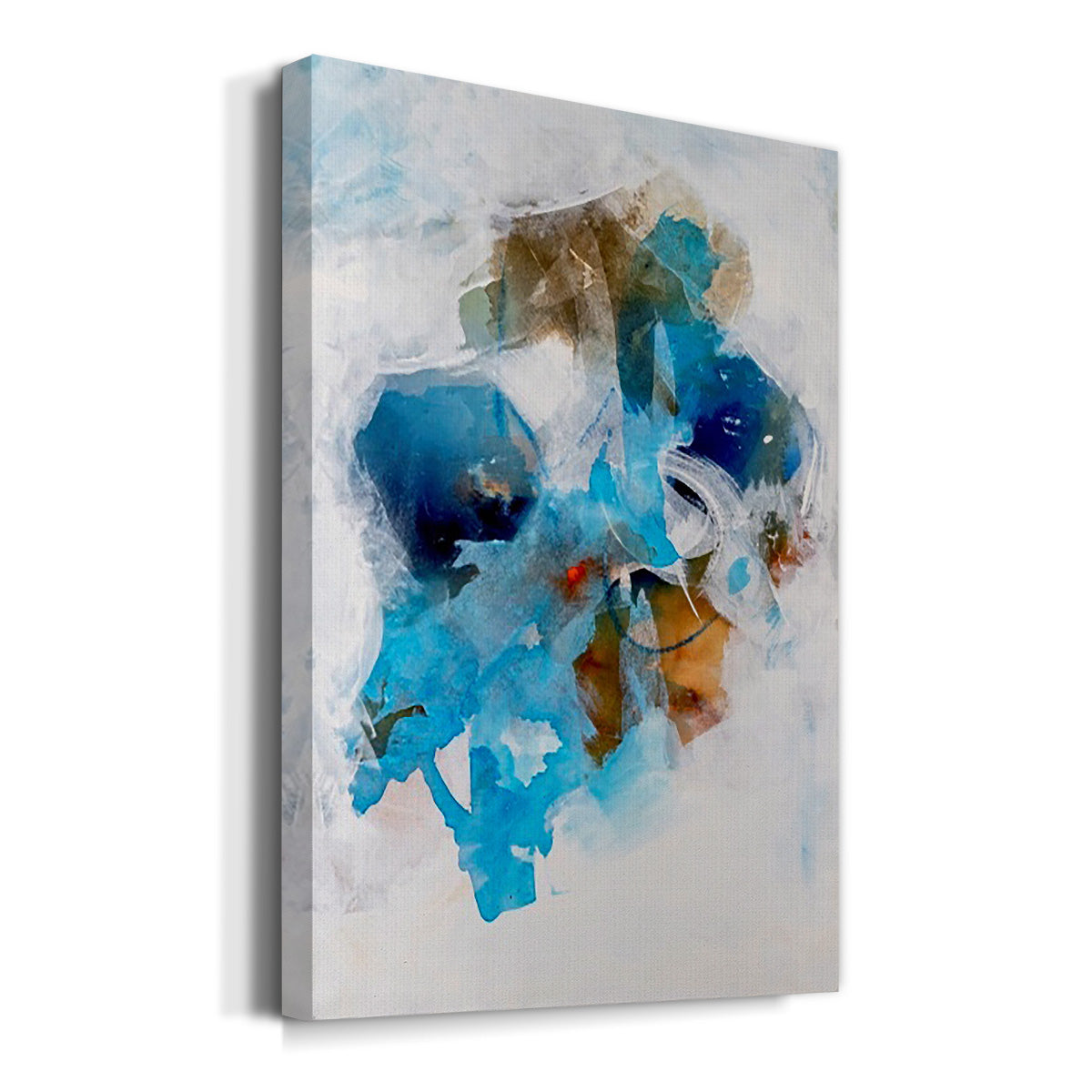 Misty Blue I - Canvas Art Print